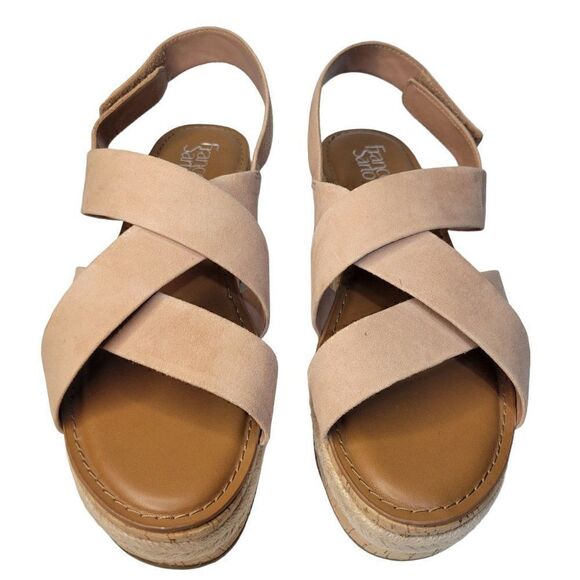 FRANCO SARTO NESSA ESPADRILLE WEDGE SANDAL (Size 11M) - Picture 10 of 10